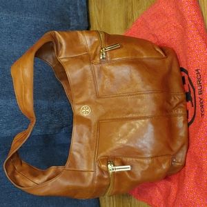 Tory Burch Vintage Moto Large Hobo